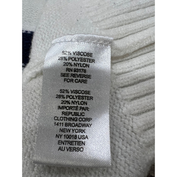 Truth by Republic Sweater XL White/Navy‎ - Picture 5 of 6